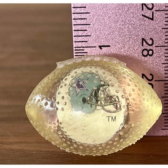 1990’s NFL Toy Machine Rubber Football Dallas Cowboys Collectible Novelty - Picture 7 of 9